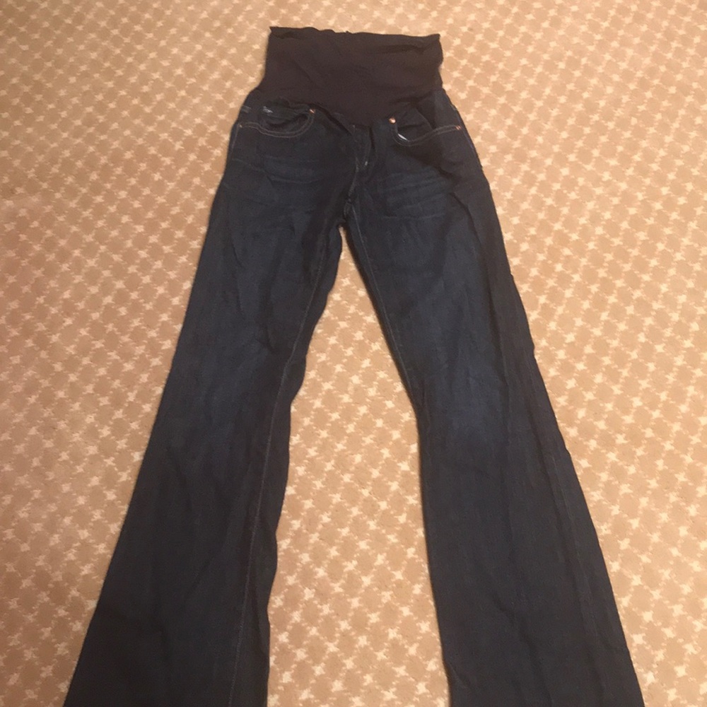 Maternity denim